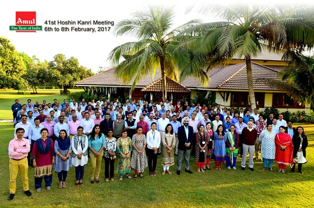 Amul Milk Hoshin Kanri meeting