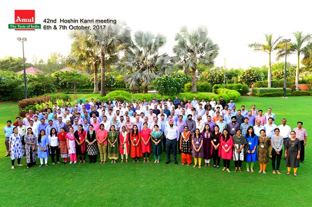 Amul Milk Hoshin Kanri meeting