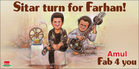...Sitar turn for Farhan!