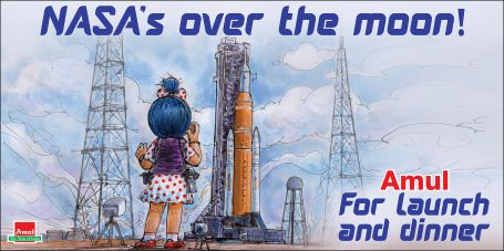 ...Nasa’s over the moon!