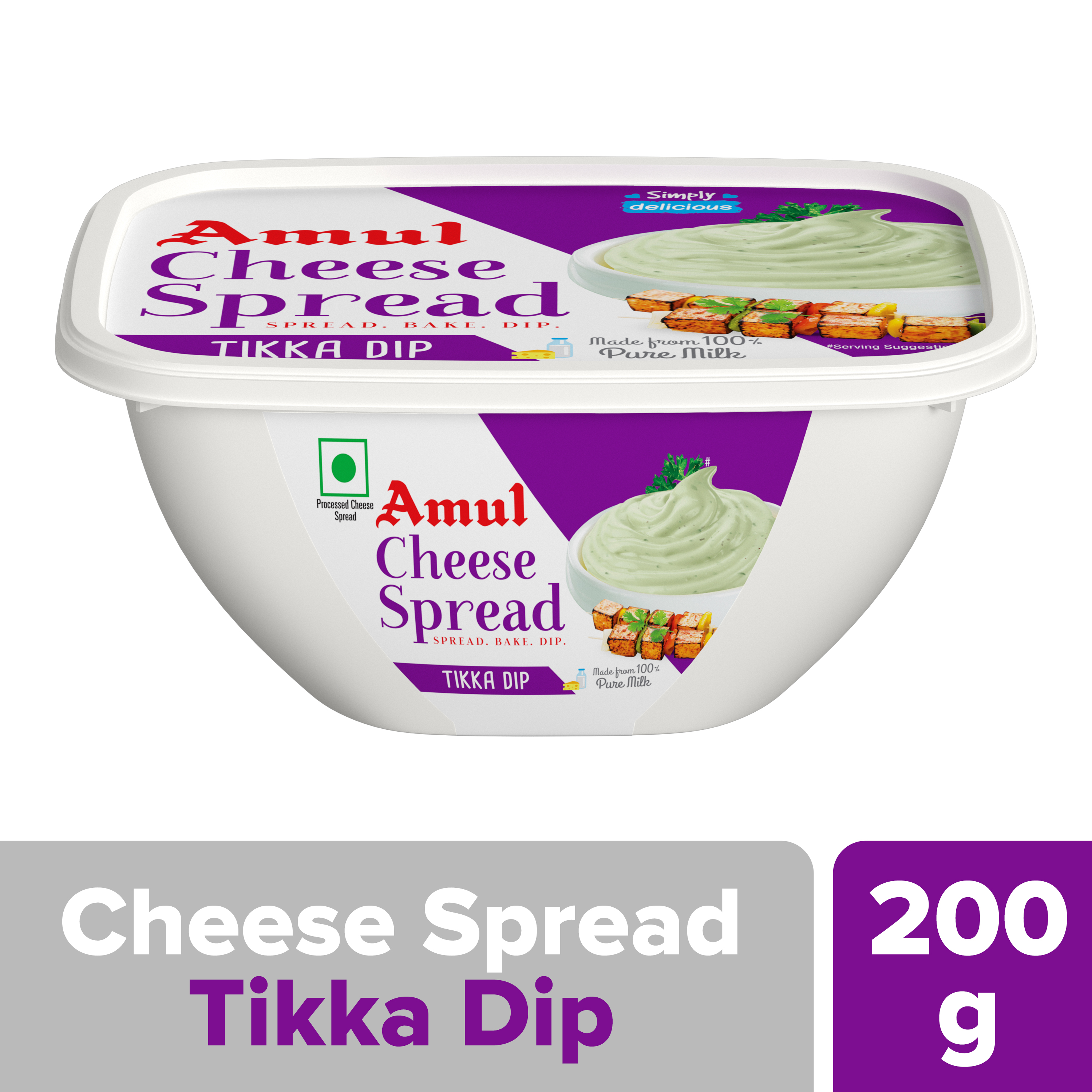 Amul Cheese Spread Tikka Dip